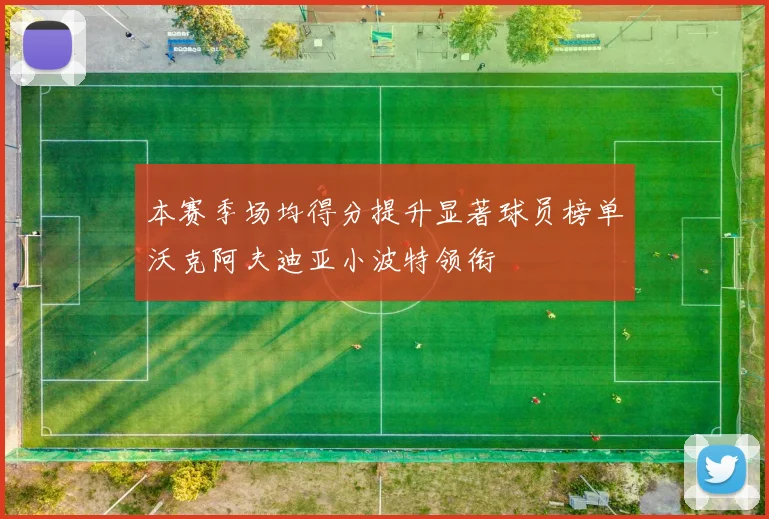 本赛季场均得分提升显著球员榜单沃克阿夫迪亚小波特领衔